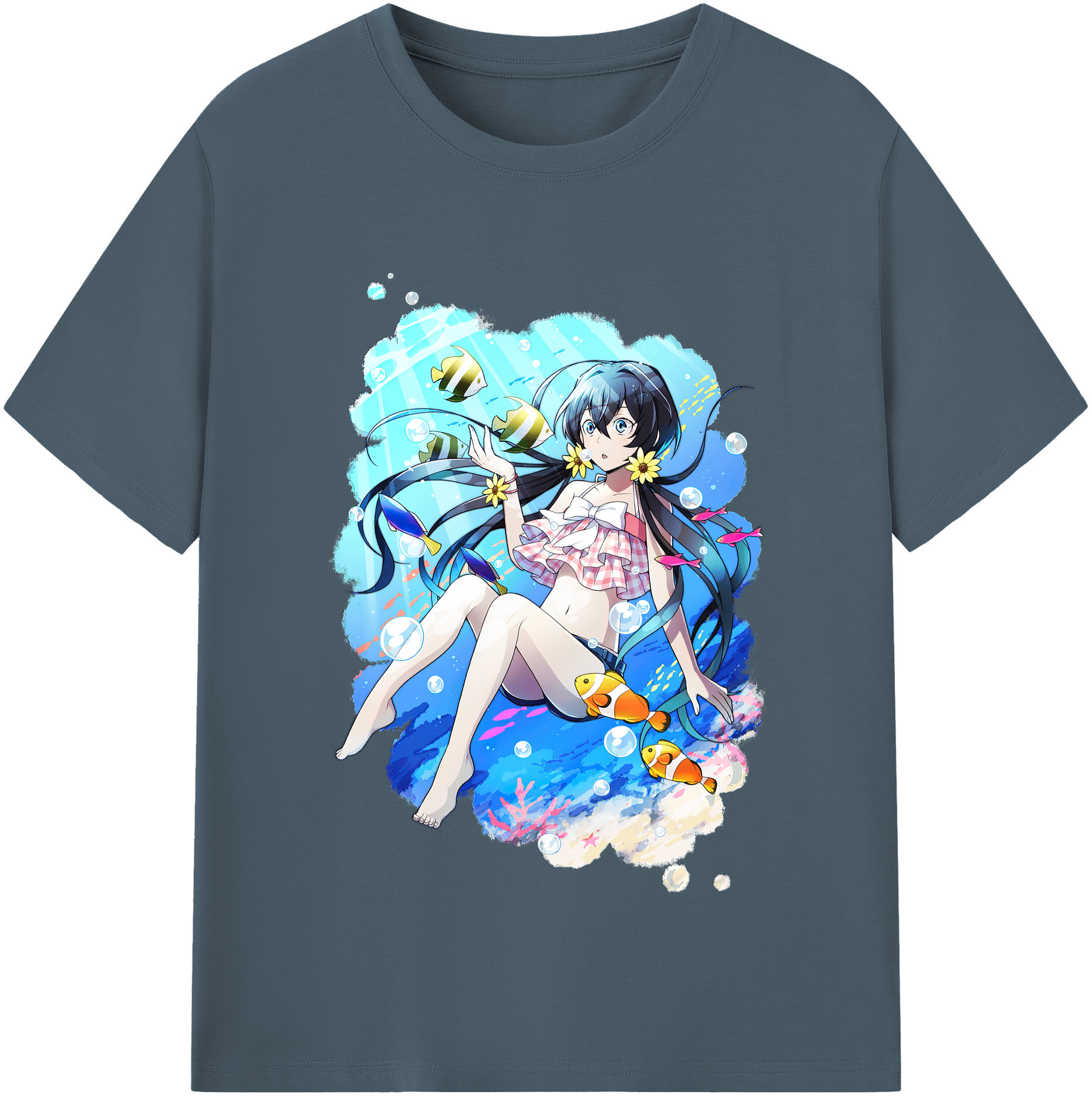 （画像用） 文豪ストレイドッグス Bungo Stray Dogs 綿100％半袖Tシャツ（フロントプリント）